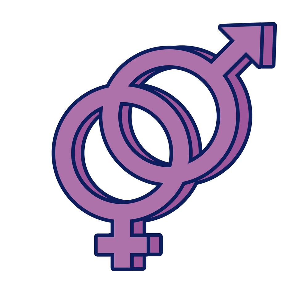 heterosexual symbol