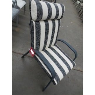 high backed patio chair cushions