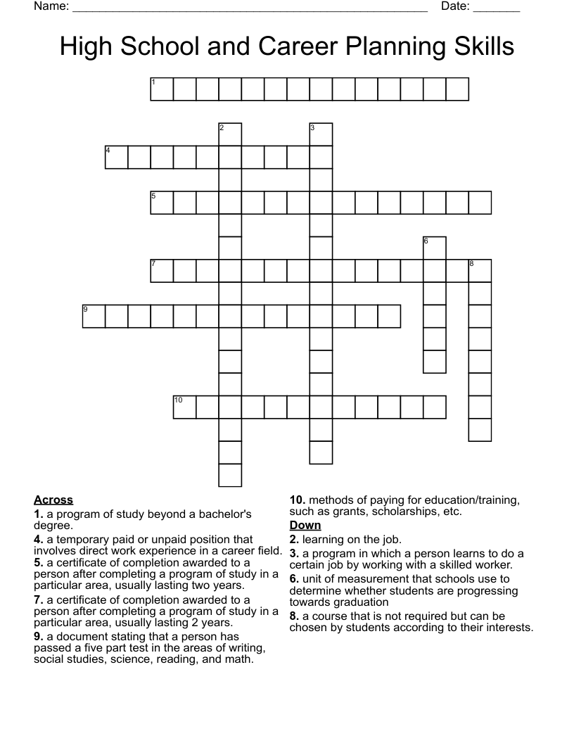 highly skilled scientific worker crossword clue