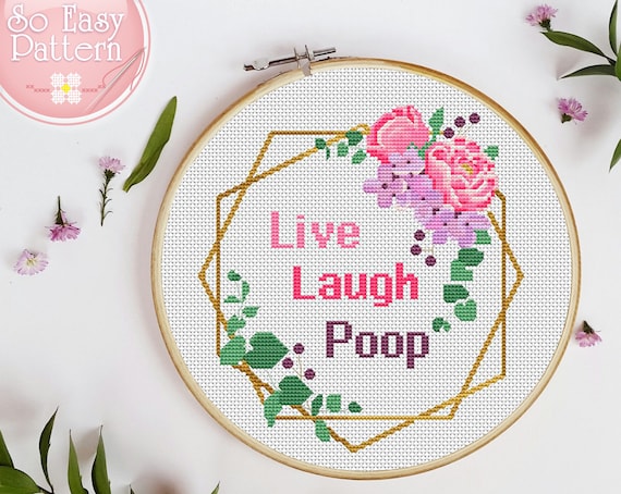 hilarious cross stitch