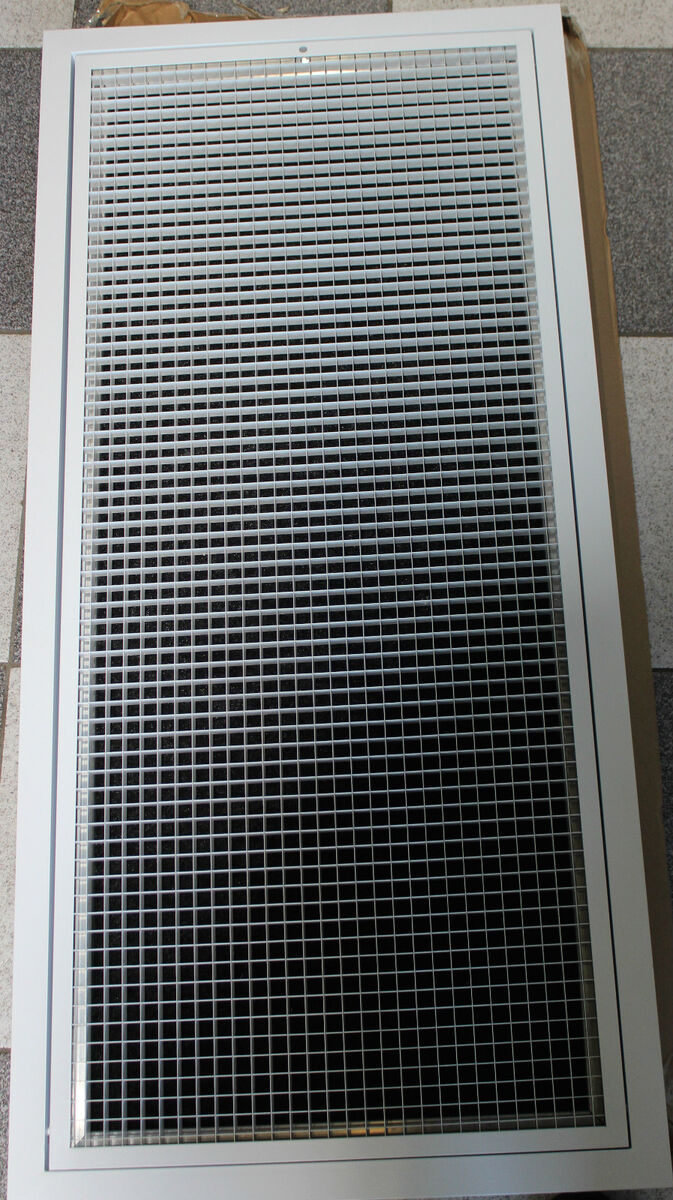 hinged return air grille