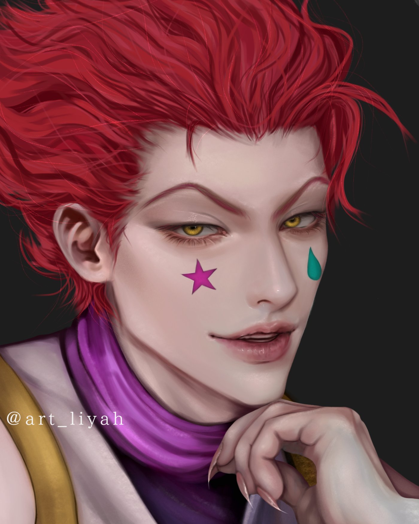 hisoka fanart