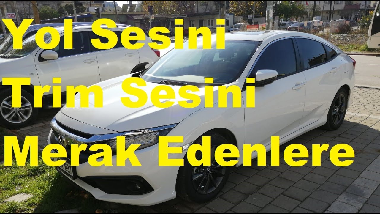 honda civic yol sesi sorunu