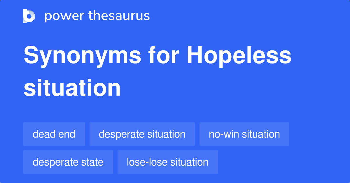 hopeless synonyms