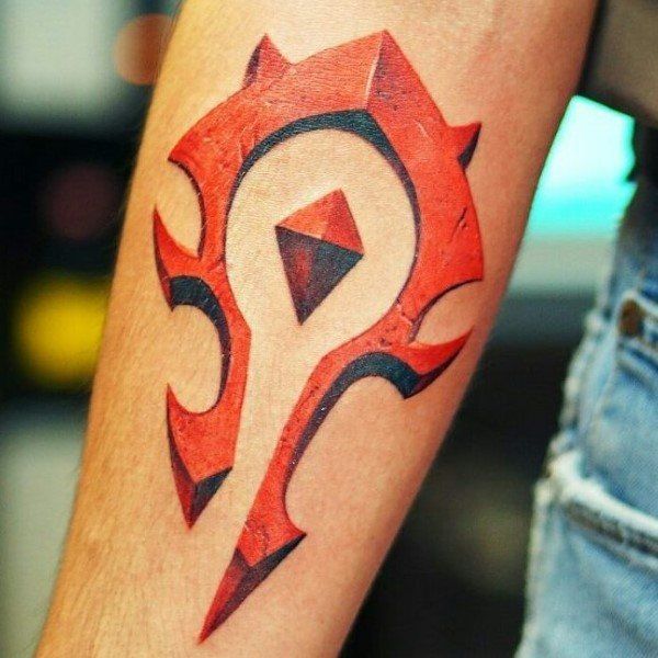 horde symbol tattoo