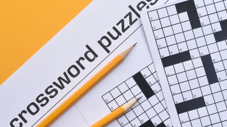 horned crossword clue