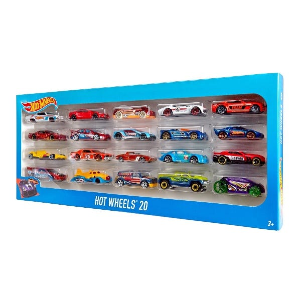 hot wheels car set