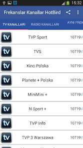 hotbird kanal frekans listesi