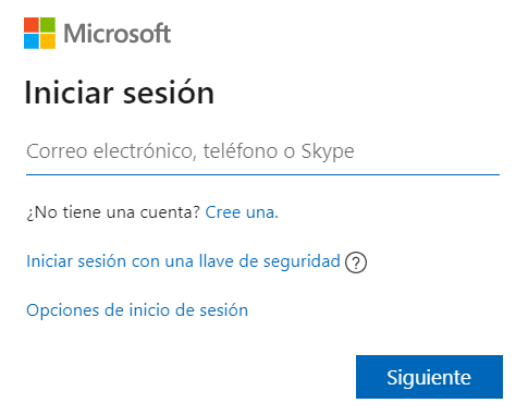 hotmail.com iniciar sesión