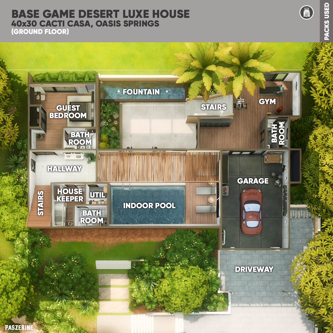 house layouts for sims 4