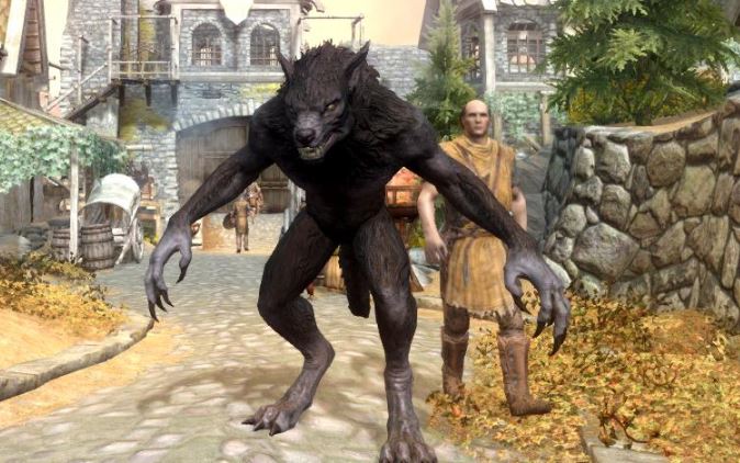 how do i become a werewolf in skyrim