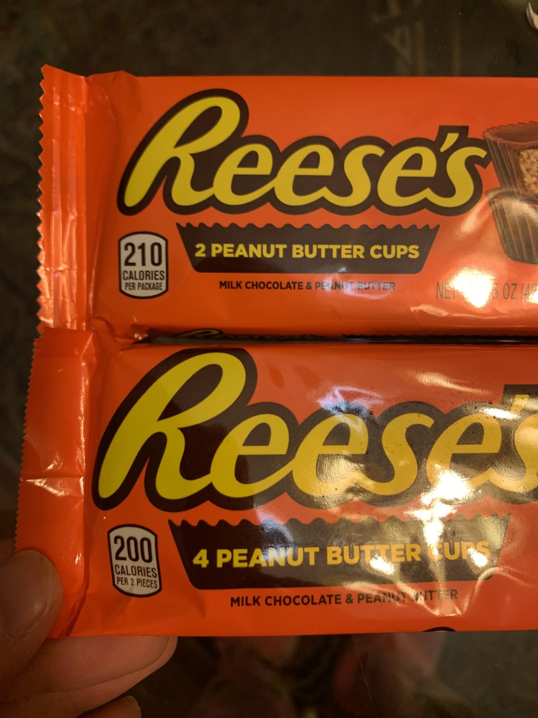 how many calories in a reeses