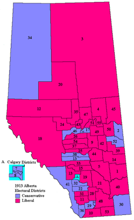 how many constituencies in alberta