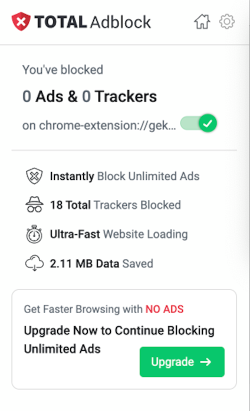 how much is total adblock