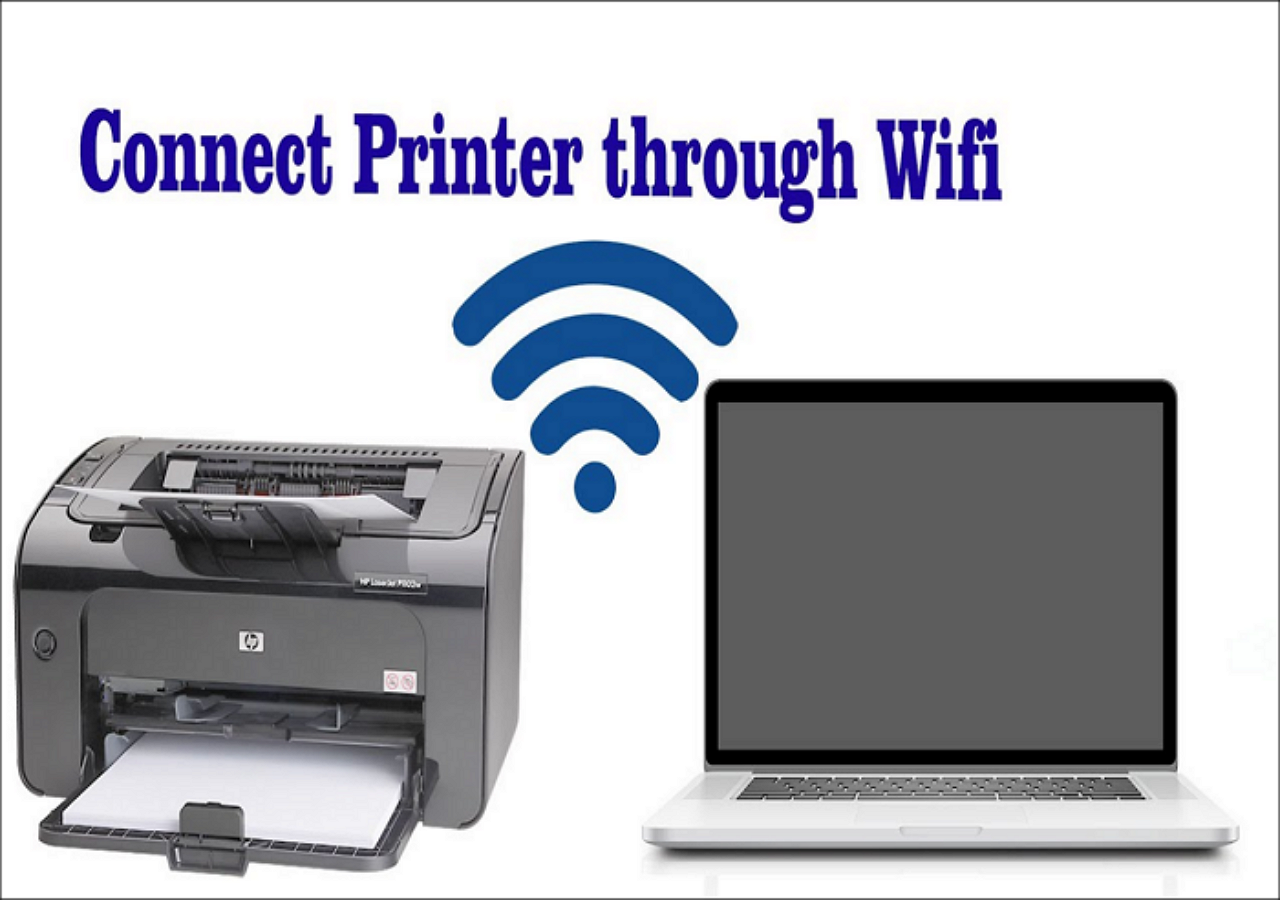 how to add hp printer to wifi