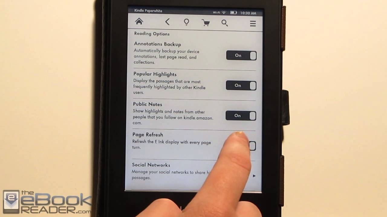 how to change text size on kindle paperwhite