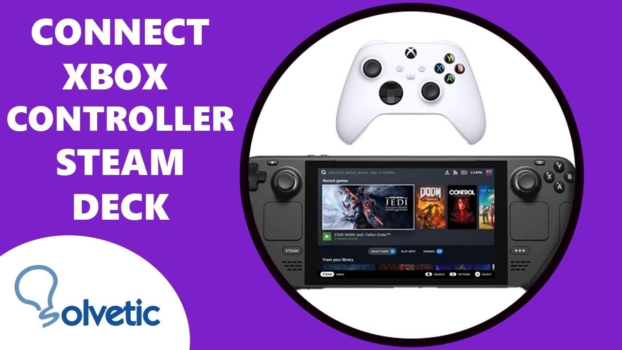 how to connect xbox 360 controller to steam deck