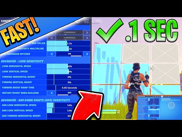 how to edit faster fortnite