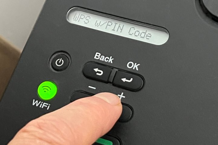 how to find wps pin on hp printer