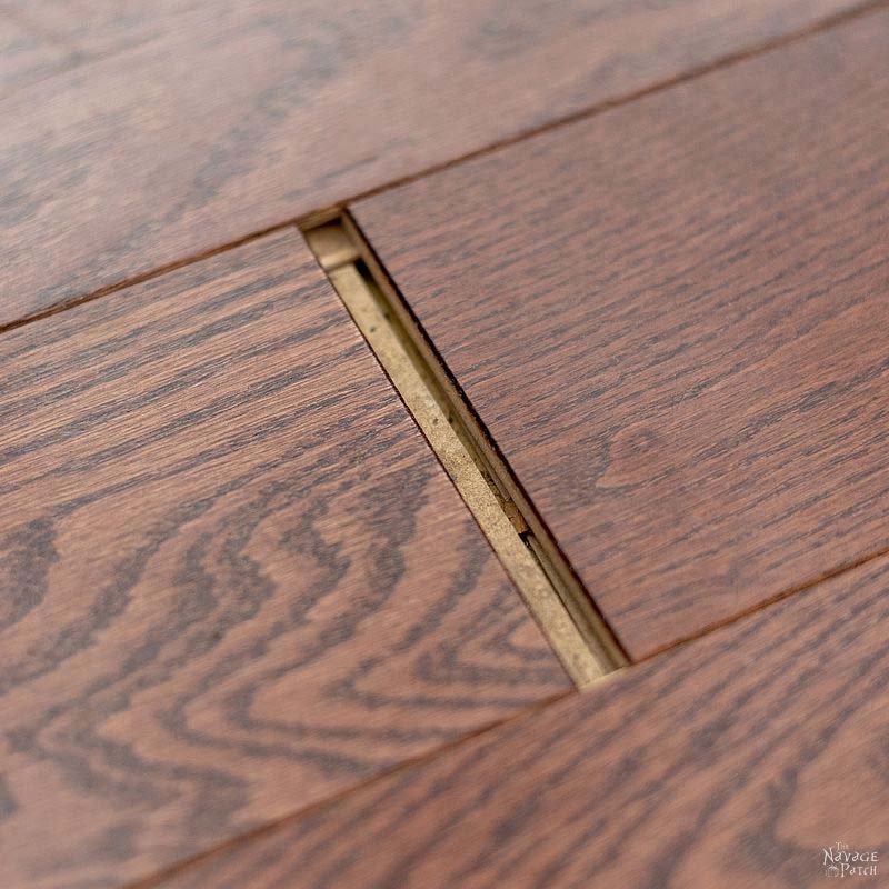 how to fix laminate floor gaps