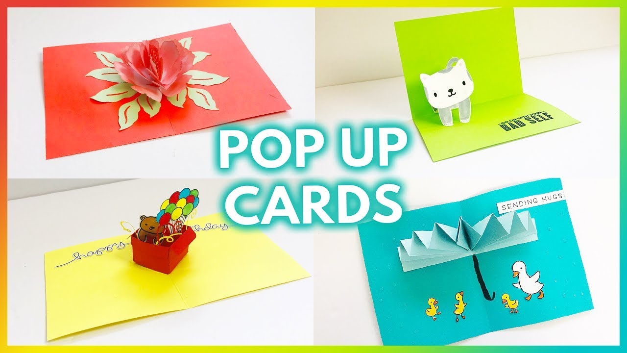 how to make pop up greeting card