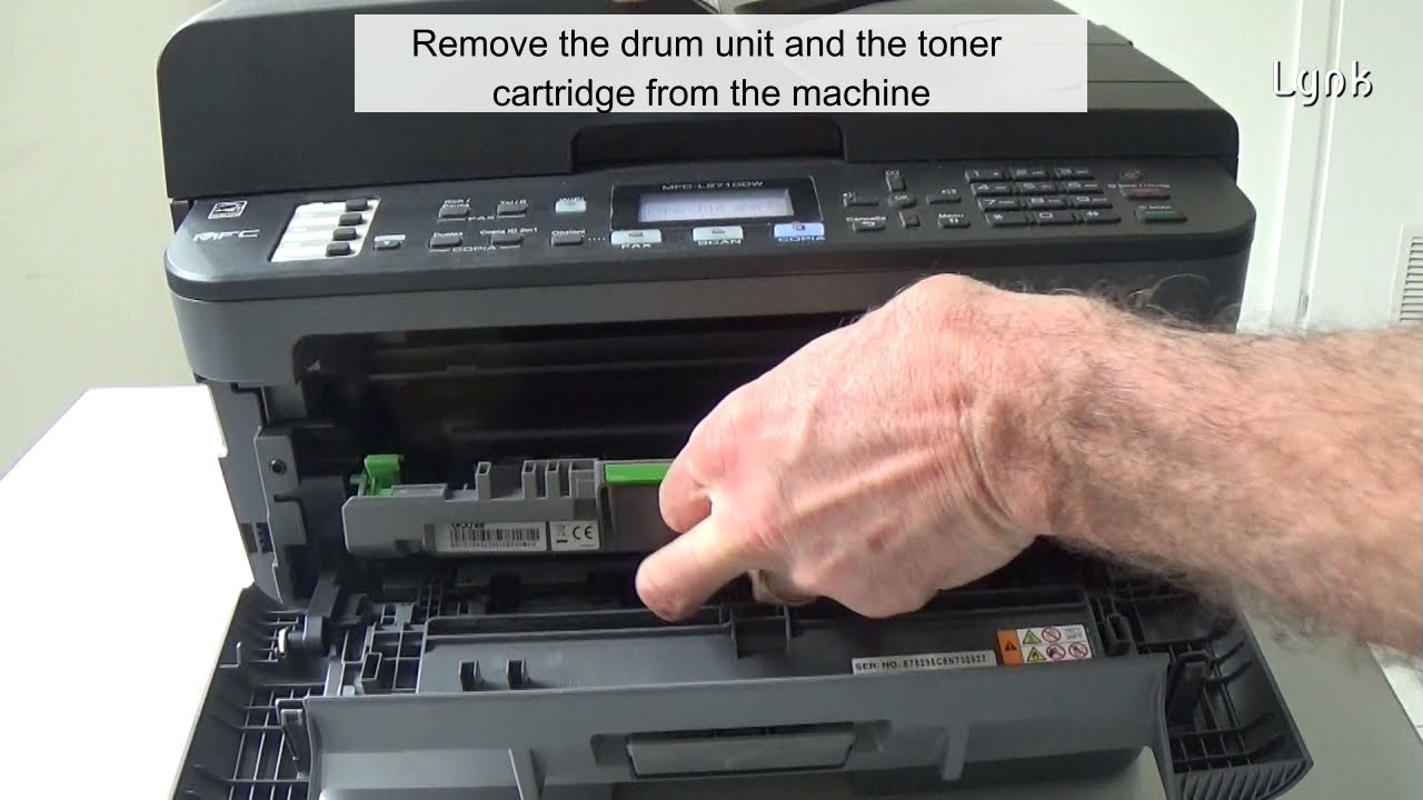 how to replace toner in brother printer