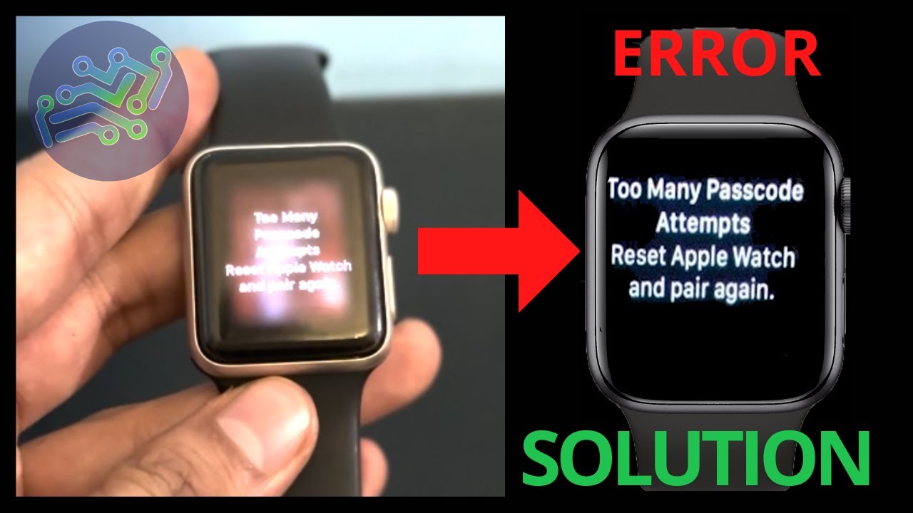 how to reset apple watch and pair again