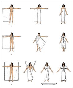 how to tie a sheet into a toga