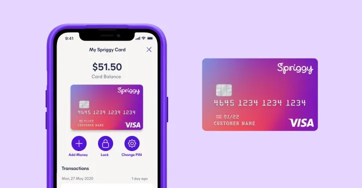 how to transfer money out of spriggy