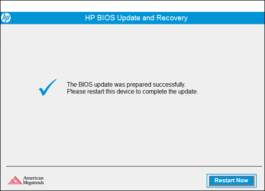 hp bios update que significa