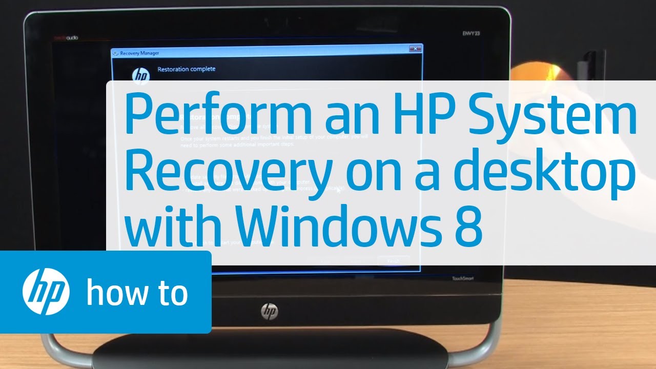 hp envy recovery windows 10