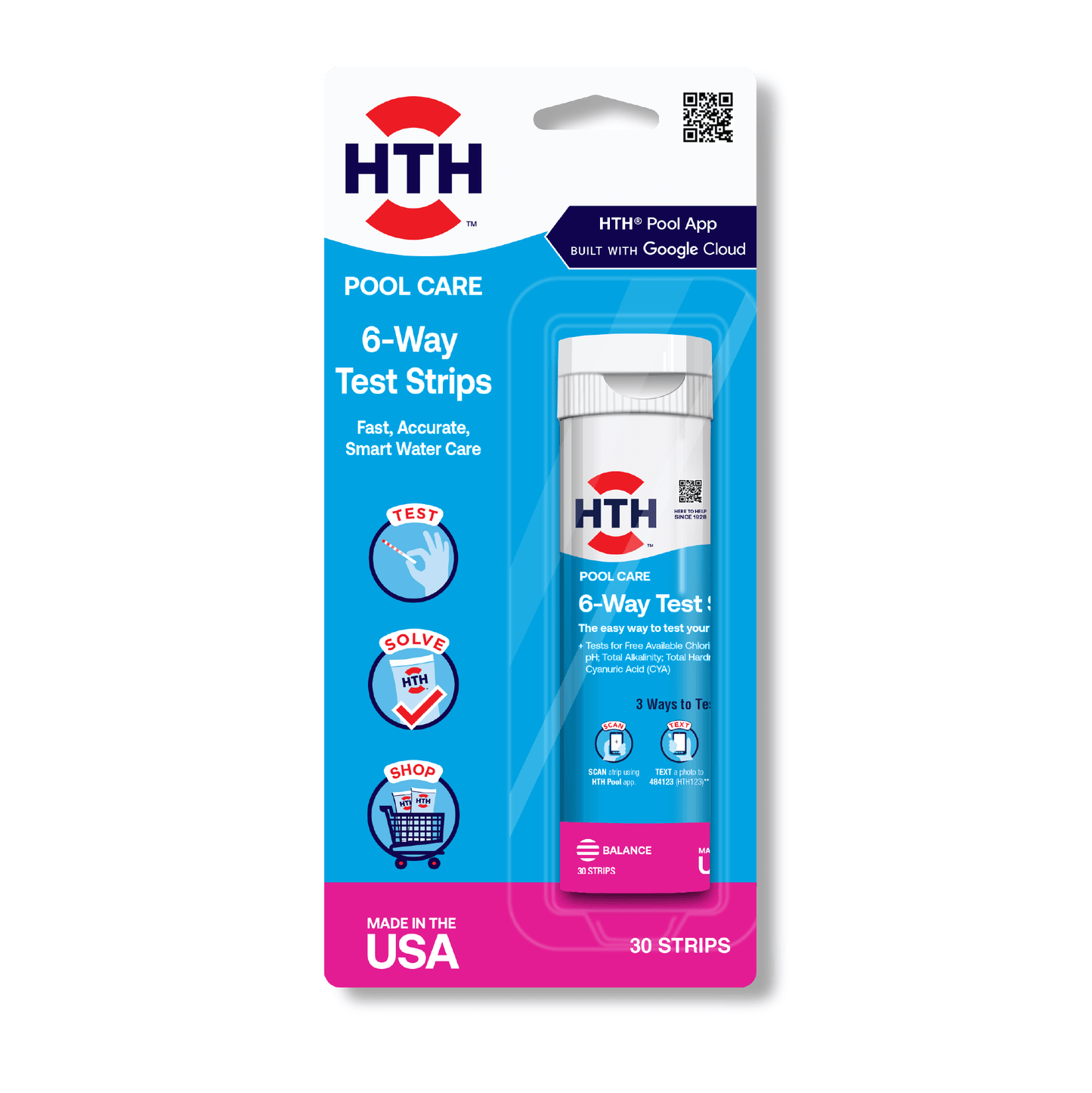 hth 6-way test strips