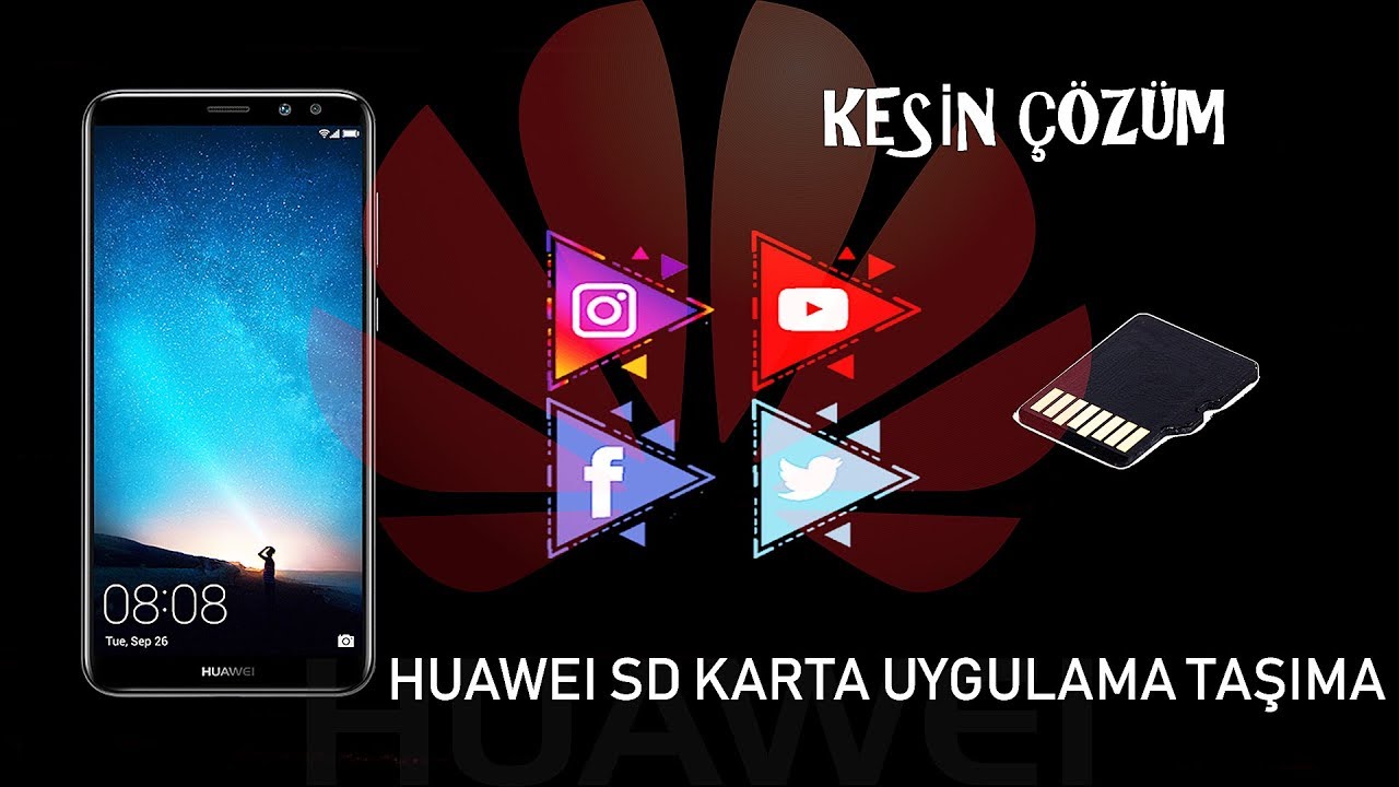 huawei sd karta taşıma