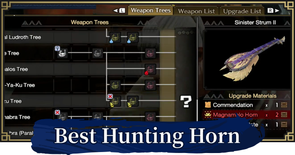 hunting horn tree