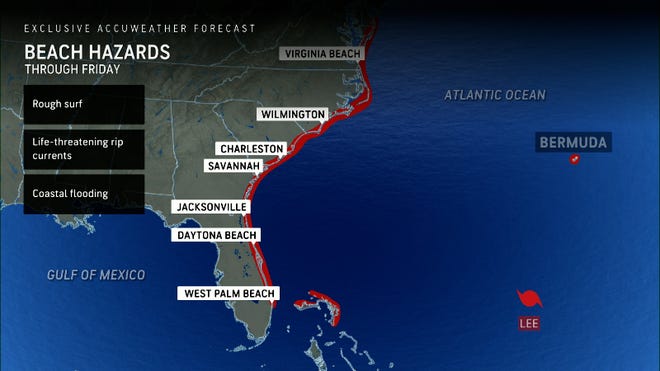 hurricane lee 2023 tracker