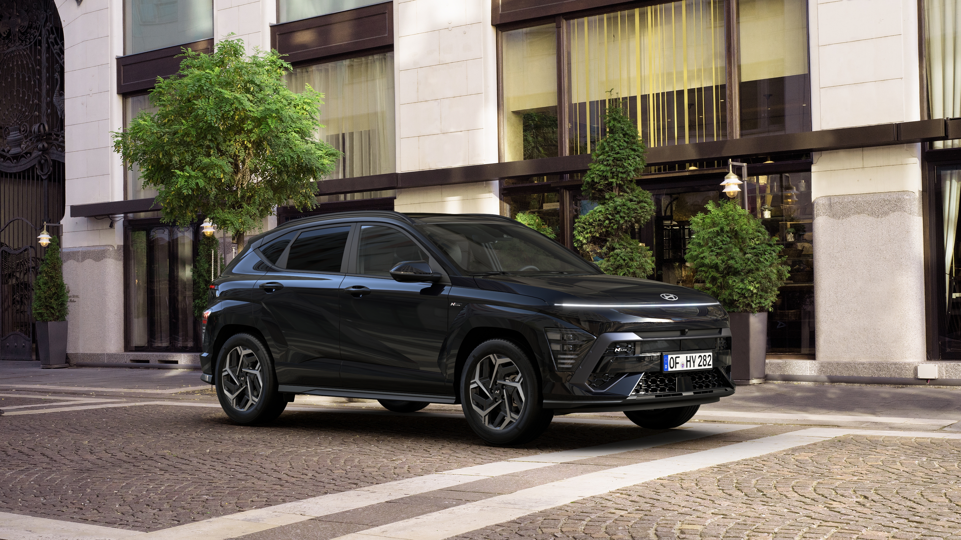 hyundai kona n line blanco