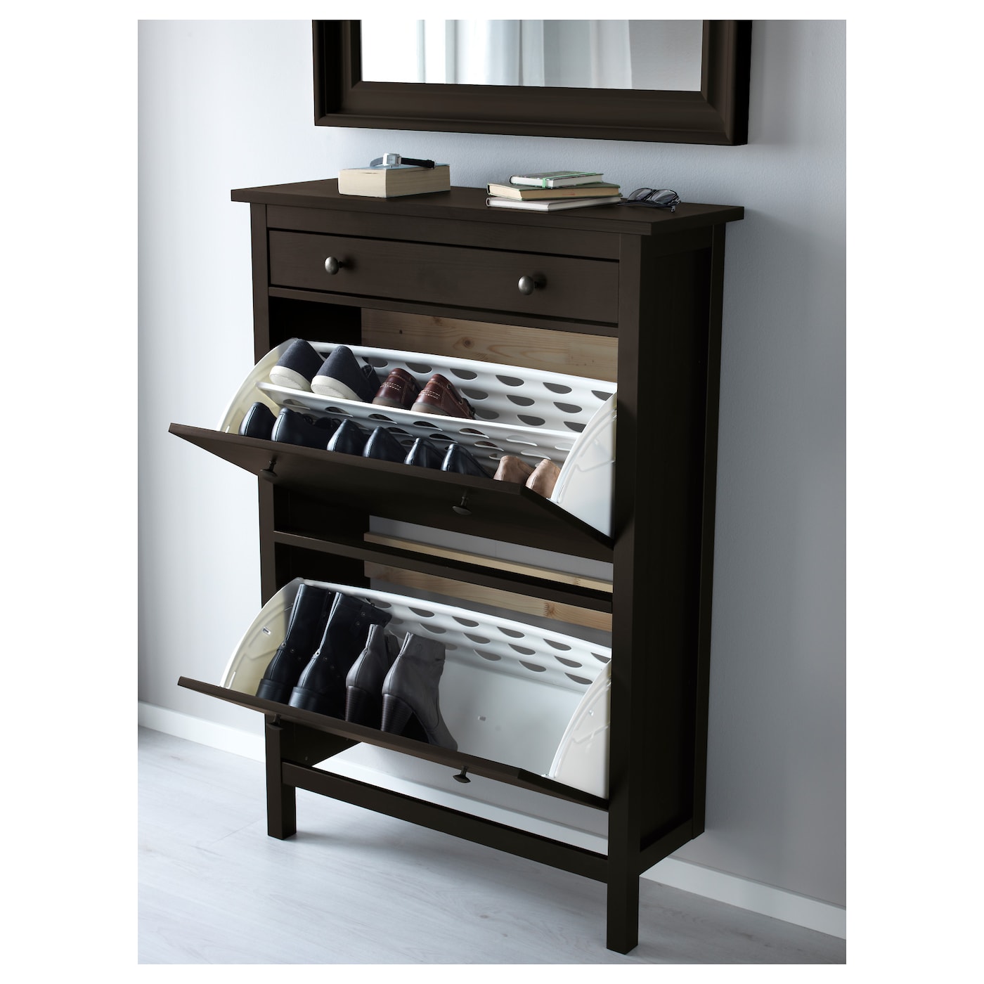 ikea hemnes shoe cabinet