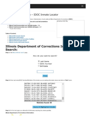 illinois doc lookup