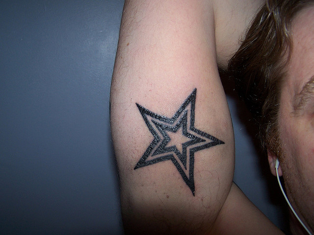 imagenes de estrellas tatuajes para hombres