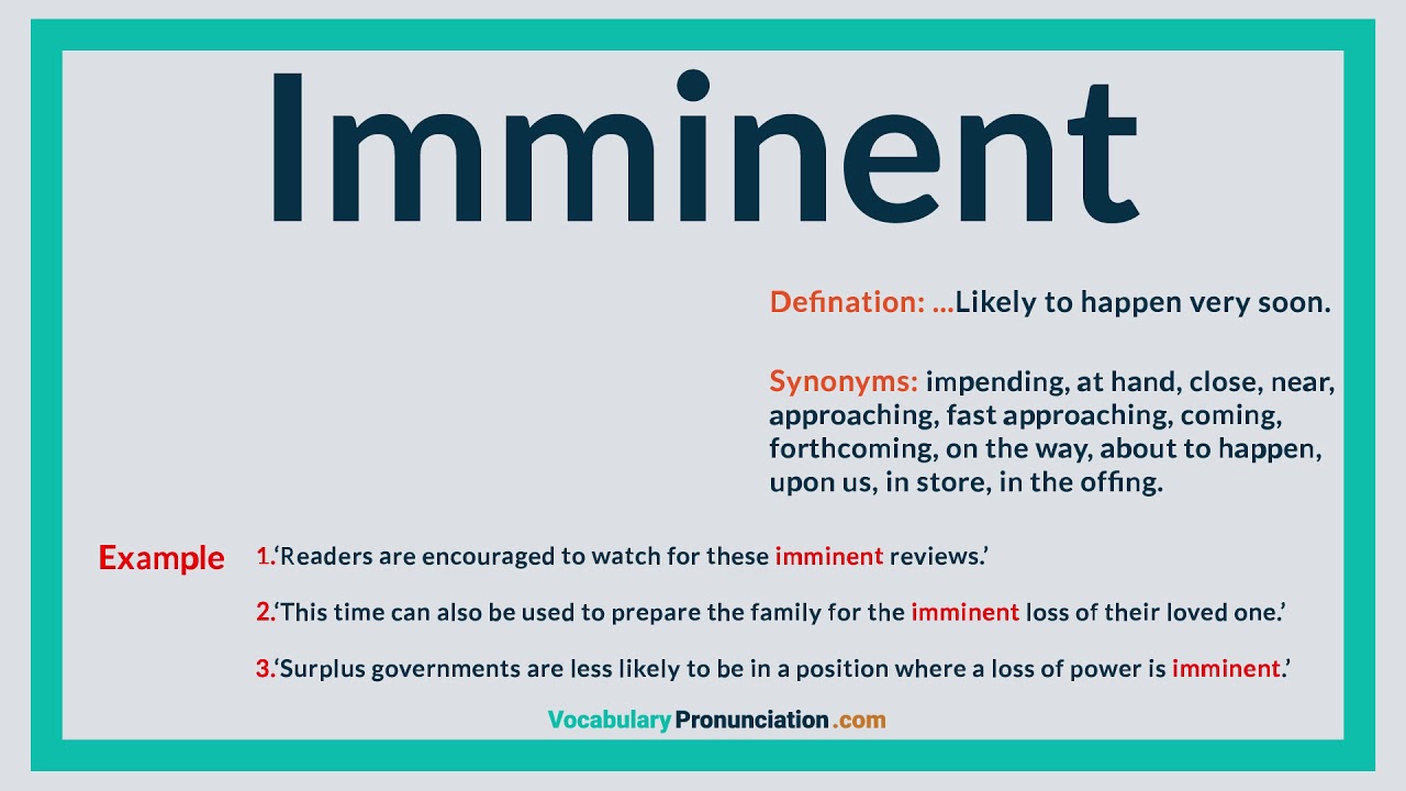 impending synonyms