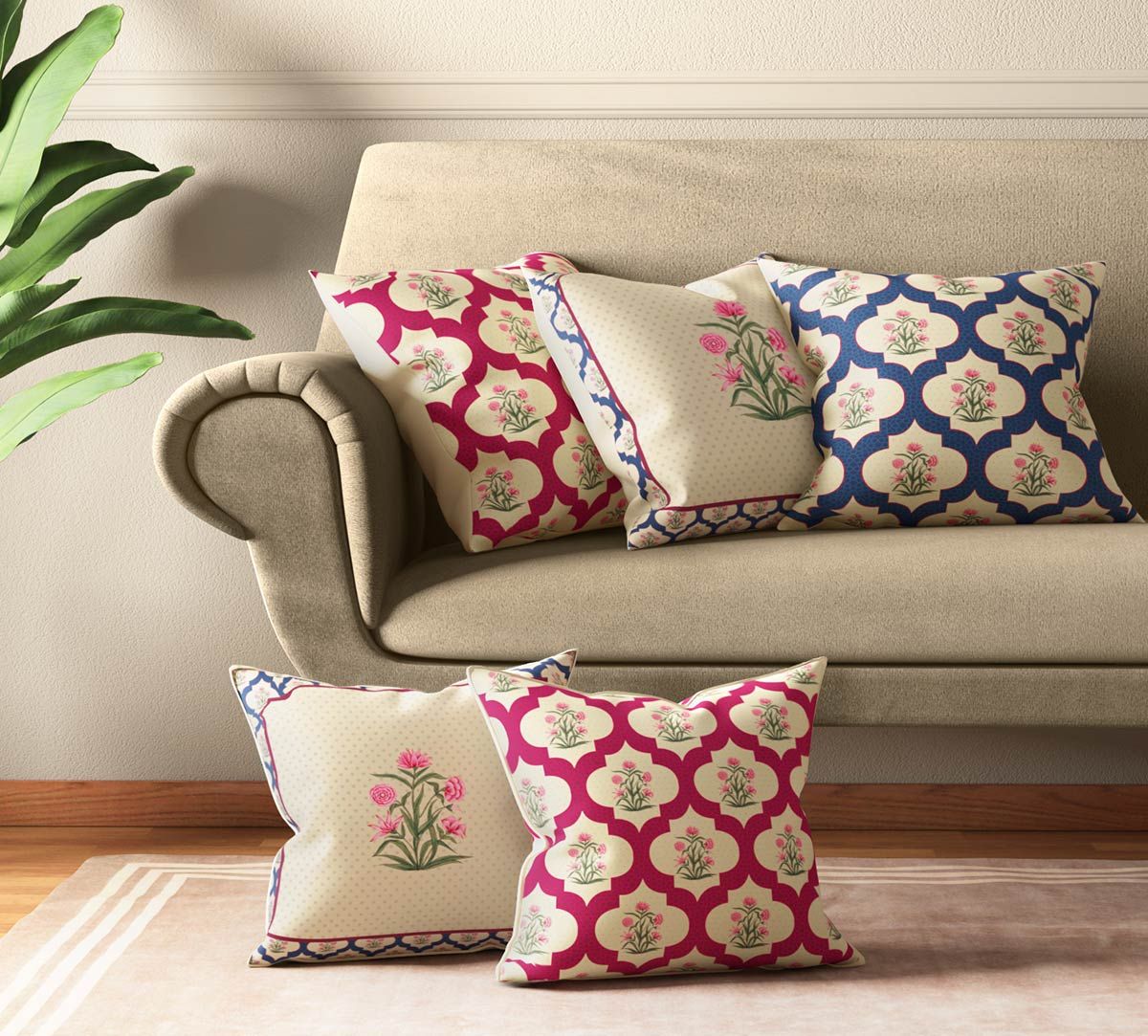 india circus cushion covers