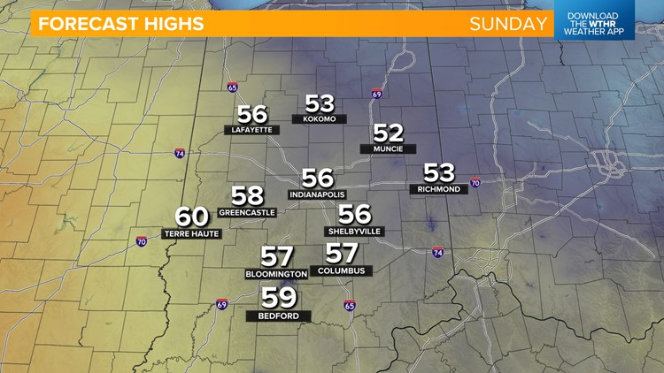 indiana extended forecast