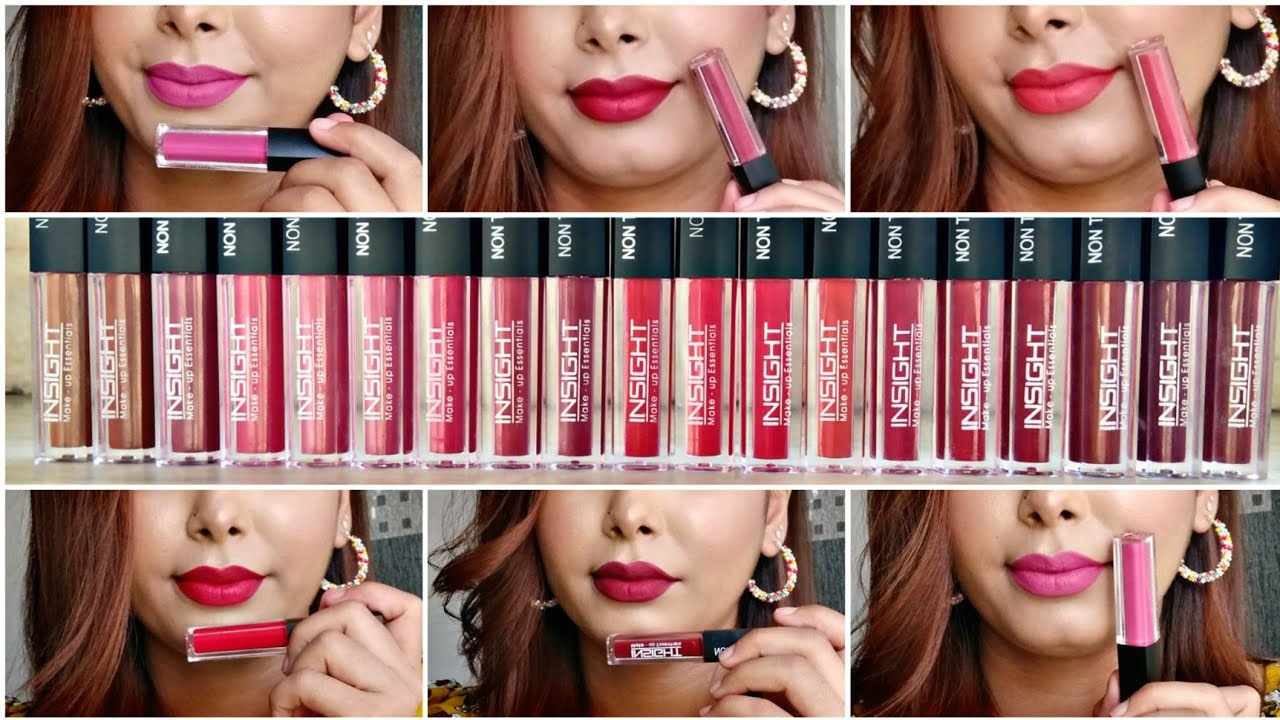 insight liquid matte lipstick shades