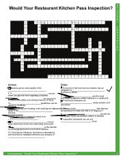 inspect crossword