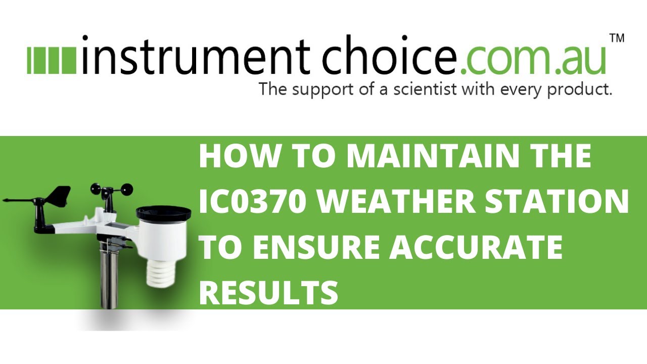 instrument choice weather station