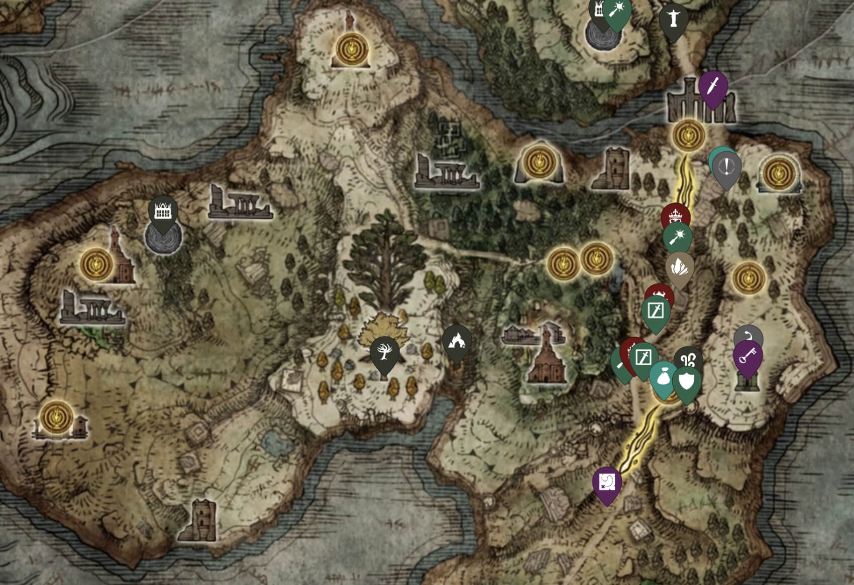 interactive map elden ring