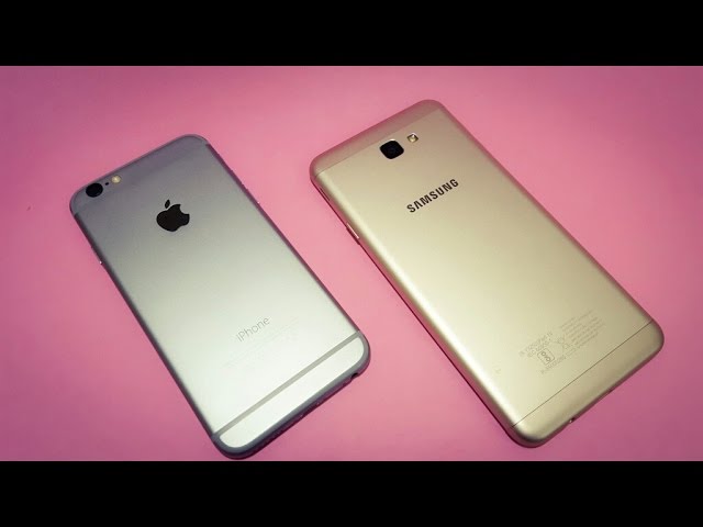 iphone 6 plus samsung j7 prime karşılaştırma