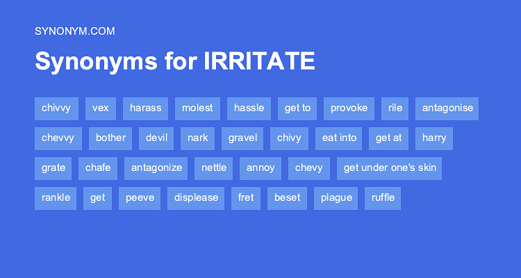 irritating synonyms