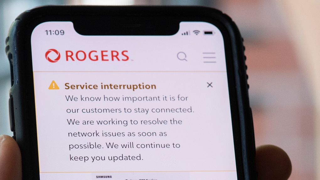 is rogers down winnipeg