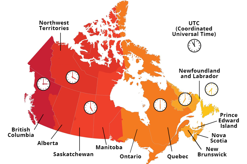 is toronto in the eastern time zone